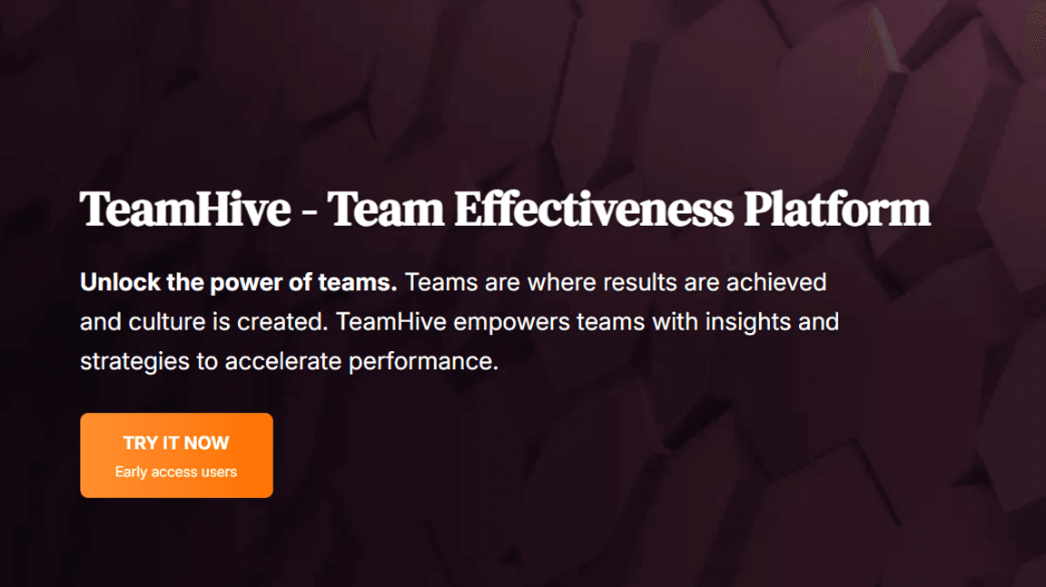 TeamHive project banner